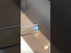 1.13ct Lab Growm Diamond Pear Cut CVD Intenso azul de lujo VS2 2EX N IGI