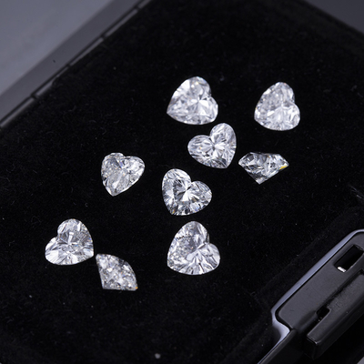 comprar DEF Color VVS Claridad Diamantes pequeños Melee 2.4-2.7x4.3-4.5mm 0.01 A 0.68ct Forma de corazón blanco online manufacture