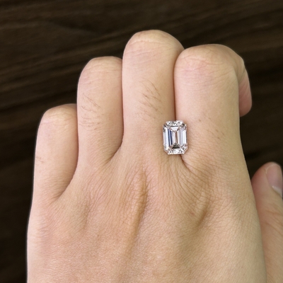 comprar 3.22ct Esmeralda cortada en laboratorio Diamante cultivado CVD F VS1 VG EX N IGI LG630433830 online manufacture