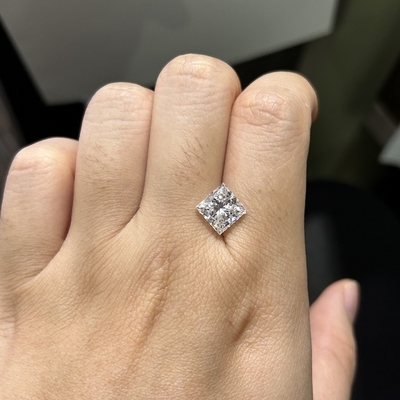 comprar 3.09CT D Color VS1 Claridad EX VG CVD Princesa de laboratorio Diamantes cultivados online manufacture