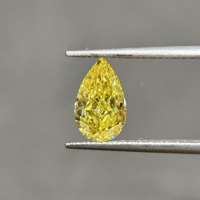 comprar 1.39ct VVS2 Diamante amarillo hecho por el hombre Cvd y Hpht Diamante corte de pera online manufacture