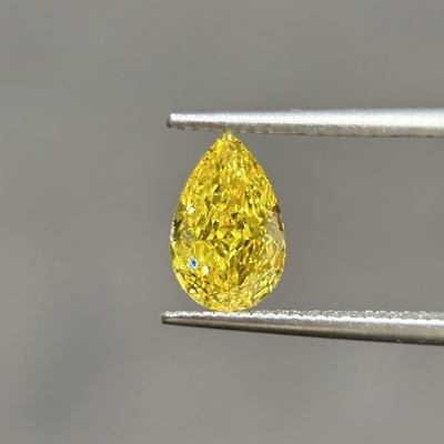 comprar 1.07 quilates VVS1 Brillo crecido Diamantes forma de pera Vivido amarillo online manufacture