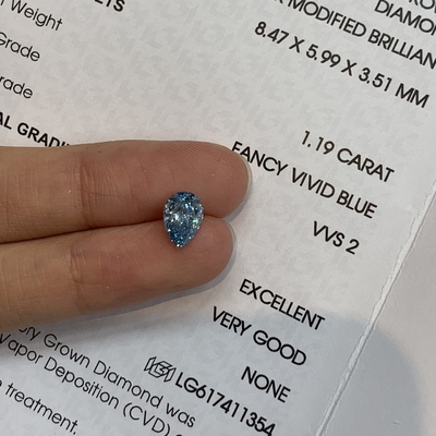 comprar 1.19 caratos VVS2 2EX N IGI En forma de pera Diamante cultivado en laboratorio online manufacture