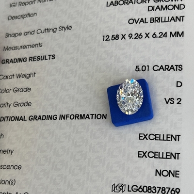 comprar 5.01ct Diamante hecho por el hombre Diamante de corte oval online manufacture