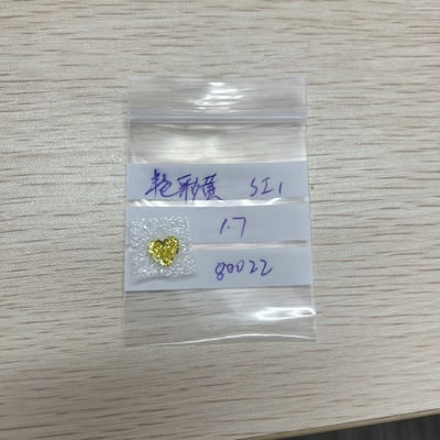 comprar 1.7CT Fancy Yellow SI1 HPHT Diamante de canario hecho por el hombre Corte de corazón online manufacture