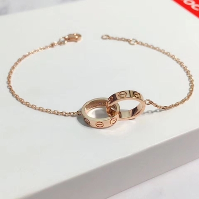 comprar Brazalete de amor de diamantes naturales 18k Brazalete de oro sólido OEM ODM online manufacture