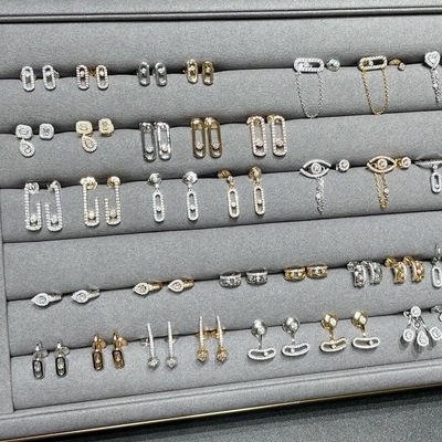 comprar 18k Oro sólido Reproducción de joyas H Color SI1 Claridad online manufacture