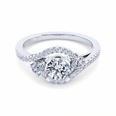 comprar Rondo de piedra preciosa forma laboratorio creado anillos de diamantes OEM ODM online manufacture