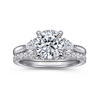 comprar Anillo de Diamante de Laboratorio de la Banda de Boda VVS Claridad HPHT Redondo Corte de Laboratorio de Diamante Crecido online manufacture