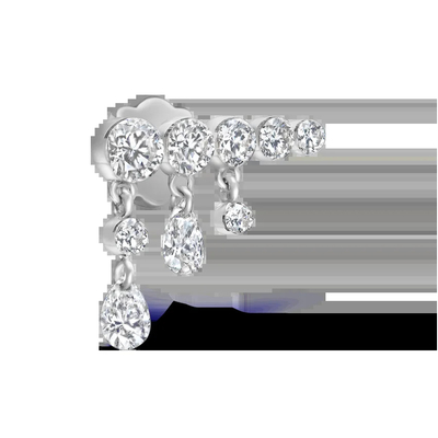 comprar 0.34 quilates de diamantes creados en el laboratorio, aretes VVS, claridad HPHT, corte redondo online manufacture