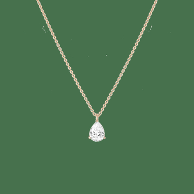 comprar 18K 14K 10K Oro sólido Claridad CVD Perra cortada con bisel Collar de diamante crecido en laboratorio online manufacture