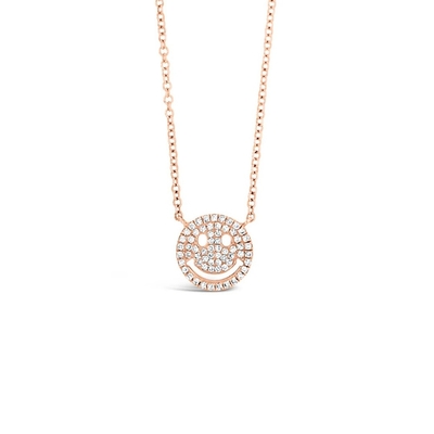 comprar Collar de oro sólido de 18K Claridad CVD Corte redondo de bisel de laboratorio cultivado con diamantes estilo clásico online manufacture