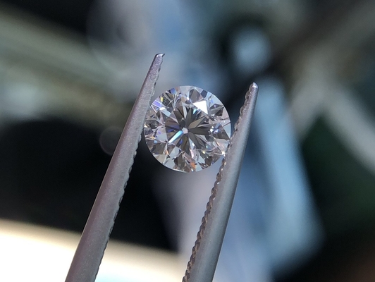 1.0CT D VS1 VG HPHT Diamante de corte redondo cultivado en laboratorio para la producción de joyas