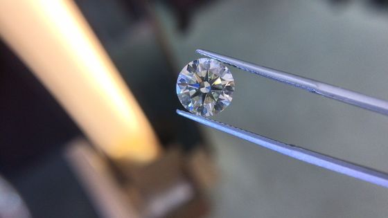 1.65CT F VVS1 ID EX HPHT Diamante cultivado en laboratorio de corte redondo OEM ODM