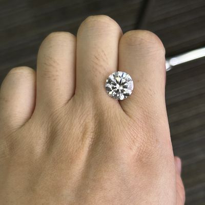 4.65CT G VS1 3EX Diamante cultivado en laboratorio VDC Corte redondo LG630433181