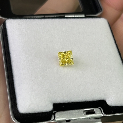 1.5ct Diamante amarillo intenso creado en laboratorio VS1 Claridad
